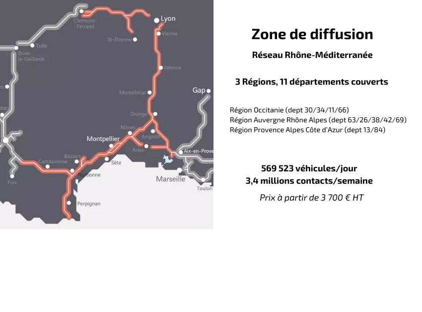 Radio Vinci Autoroutes 107.7 | Réseau Rhône Méditerranée | Publicité radio